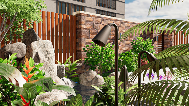 簡約庭院景觀設(shè)計(jì)